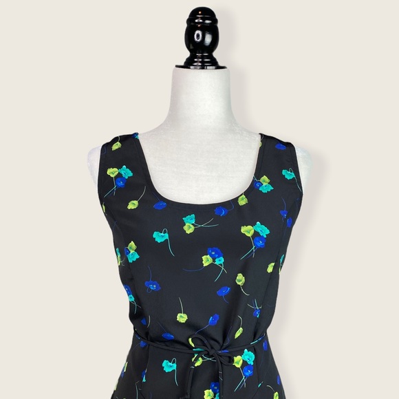 Cartise International Vintage Navy 🌸 Maxi Dress - Picture 3 of 12